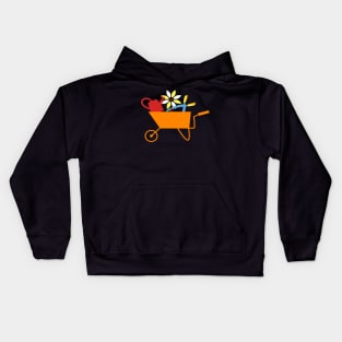 Garden gardening plants flowers tool park Kids Hoodie